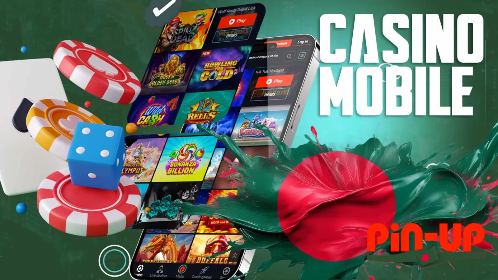 Play gambling games with the convenient mobile casino app